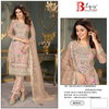 Bilqis B 53 A TO D Organza Embroidery Pakistani Suits Wholesale Market In surat
